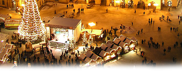 Les marchés de noël en Europe. Photo : Prague information service